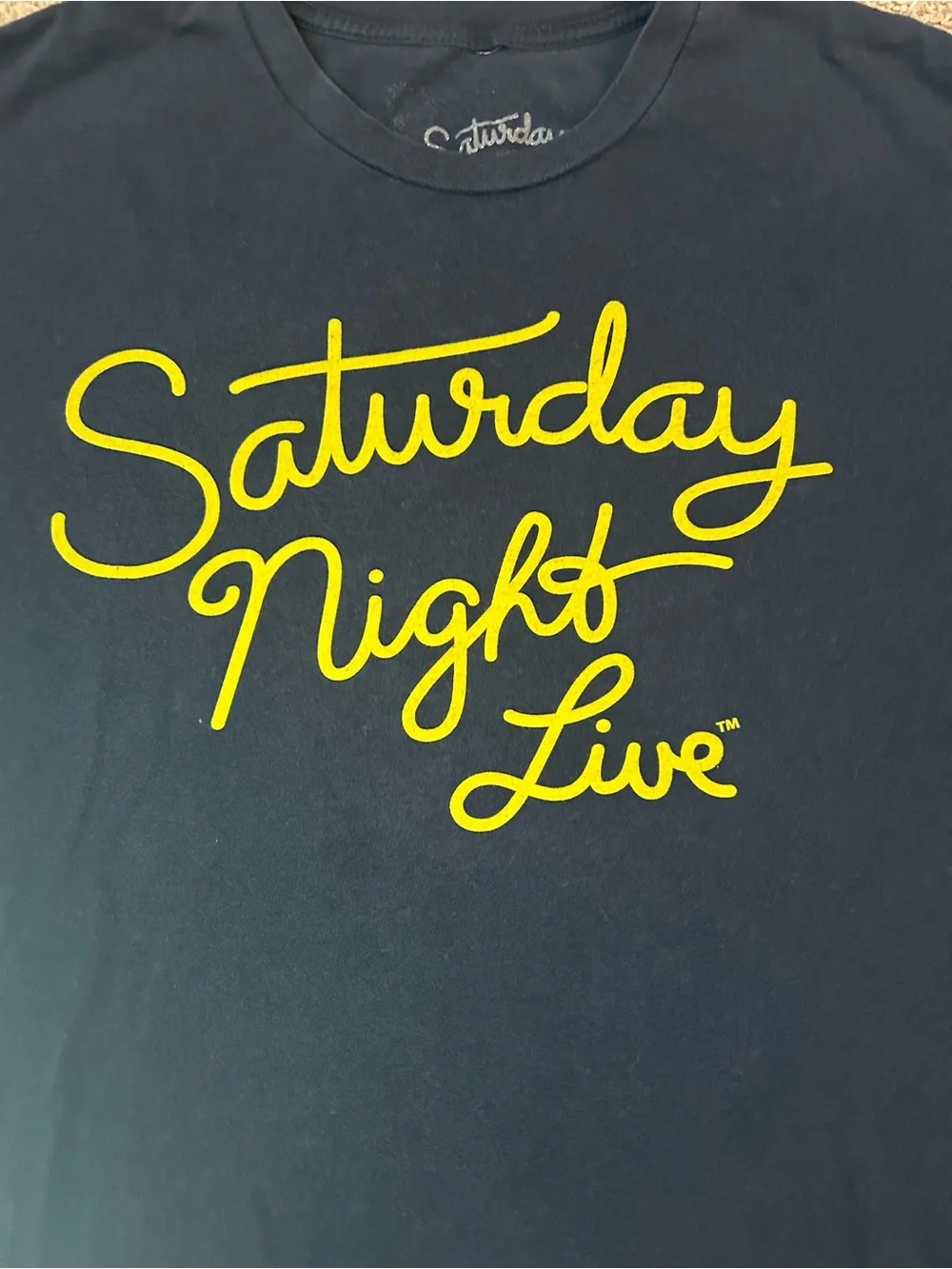 Saturday Night Live Navy Graphic Tee